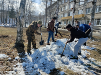 Иностранные студенты СГМУ приняли участие в субботнике 